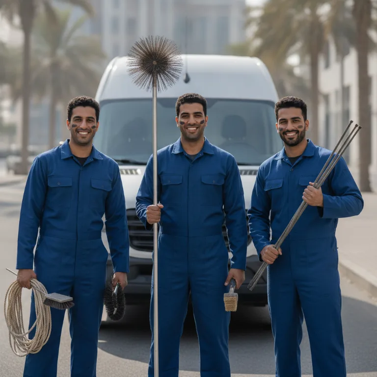 Chimney Sweep team in Al Majaz